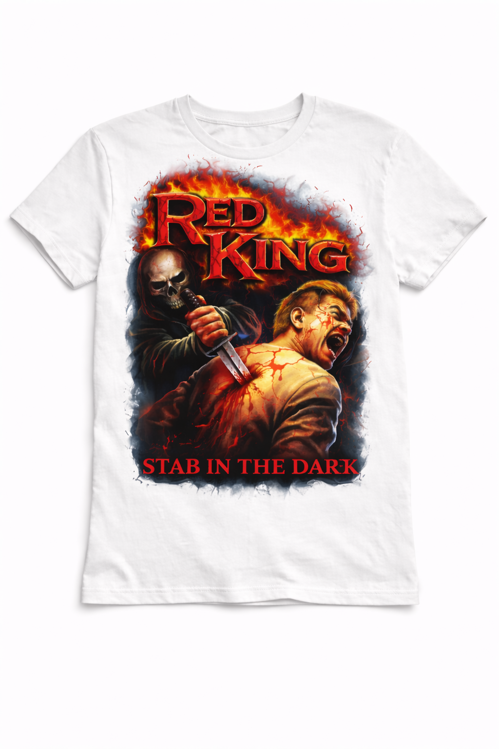 Stab in the Dark EP Tee — White